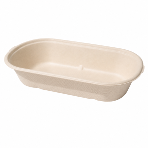 850 ml Single-Compartment Bagasse Food Container