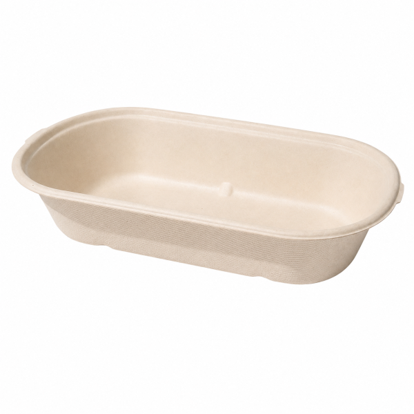 850 ml Single-Compartment Bagasse Food Container