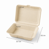 1000ml Bagasse Clamshell Food Container