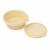 1000ml cornstarch bowl interior design with matching lid