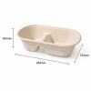 1000ml bagasse food box dimensions and size details