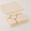 1200ml Six Compartment Cornstarch Food Container