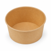 1300ml-round-kraft-paper-bowl-interior-view 1300ml round kraft paper bowl interior view for food service packaging