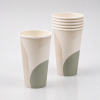 16oz wholesale paper cups stacked for bulk supply