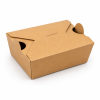 2000ml Vented Kraft Takeaway Box
