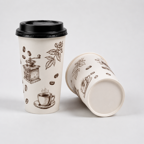 20oz Custom Printed Paper Cup