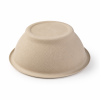 220ml bagasse bowl bottom texture and molded fiber design