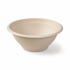 220ml bagasse bowl front view for takeaway food