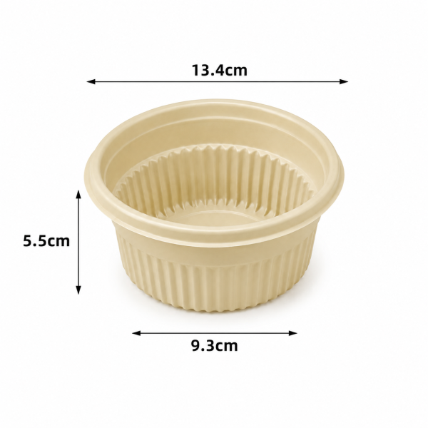 350ml Round Cornstarch Bowl