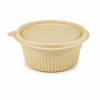 350ml round cornstarch bowl for takeaway food packaging
