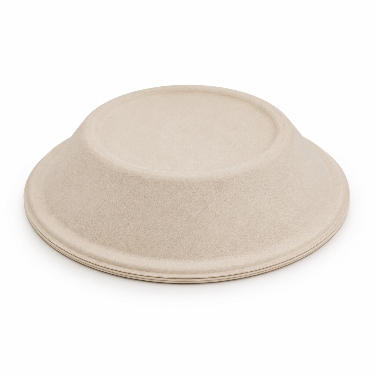 480ml bagasse bowl bottom texture design