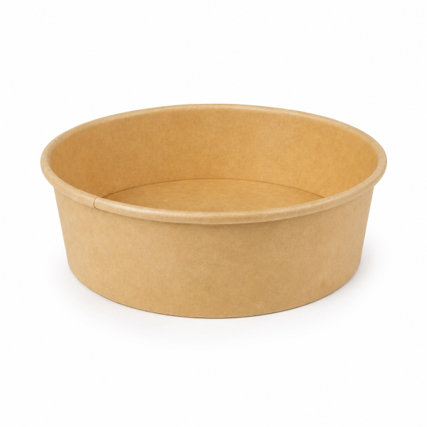 500ml-round-kraft-paper-bowl-front-view 500ml round kraft paper bowl front view for takeaway food packaging