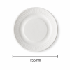 6 inch fluted round bagasse plate size details