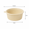 650ml round cornstarch bowl dimensions 16.3cm diameter and 6cm height