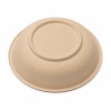 680ml sugarcane bagasse bowl bottom texture and molded fiber structure
