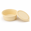 800ml cornstarch bowl interior view with matching lid