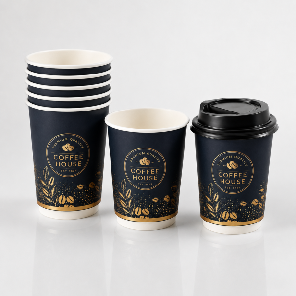 8oz Double Wall Paper Cup