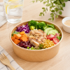 900ml-round-kraft-paper-bowl-salad-use 900ml round kraft paper bowl used for salad takeaway and ready meals