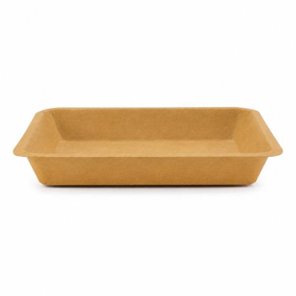10 x 7 Inch Kraft Paper Food Tray