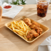 10 x 7 Inch Kraft Paper Food Tray